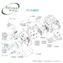 TREUIL ESSENCE - PCW4000 - PORTABLE WINCH | Traction: 1000 kg