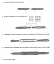 AIGUILLE TIRE-CABLE AVEC DEVIDOIR