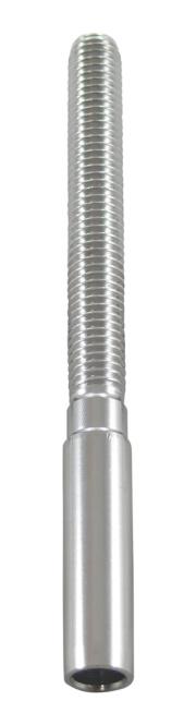 TERMINAISON INOX A SERTIR - FILET LONG GAUCHE
