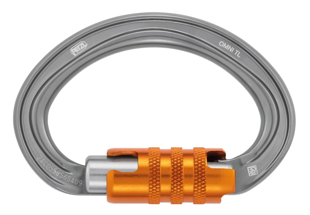MOUSQUETON - OMNI - PETZL | TRIACT-LOCK