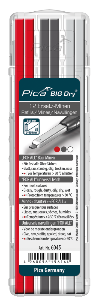 MINES COULEUR POUR BIG DRY (12 PCS) - "FOR ALL" - PICA